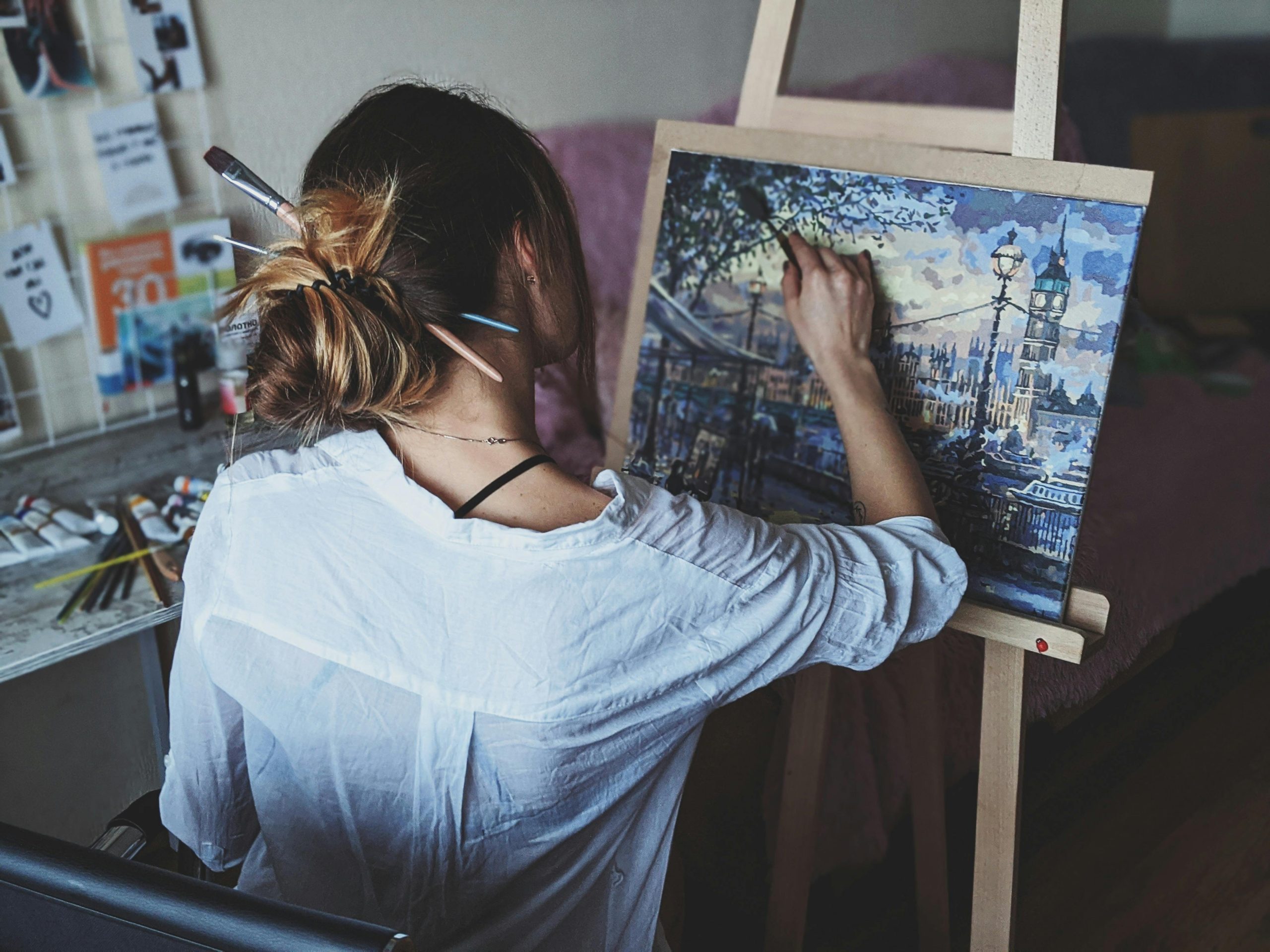 The Intersection of Art, Painting, and Cognitive Enhancement