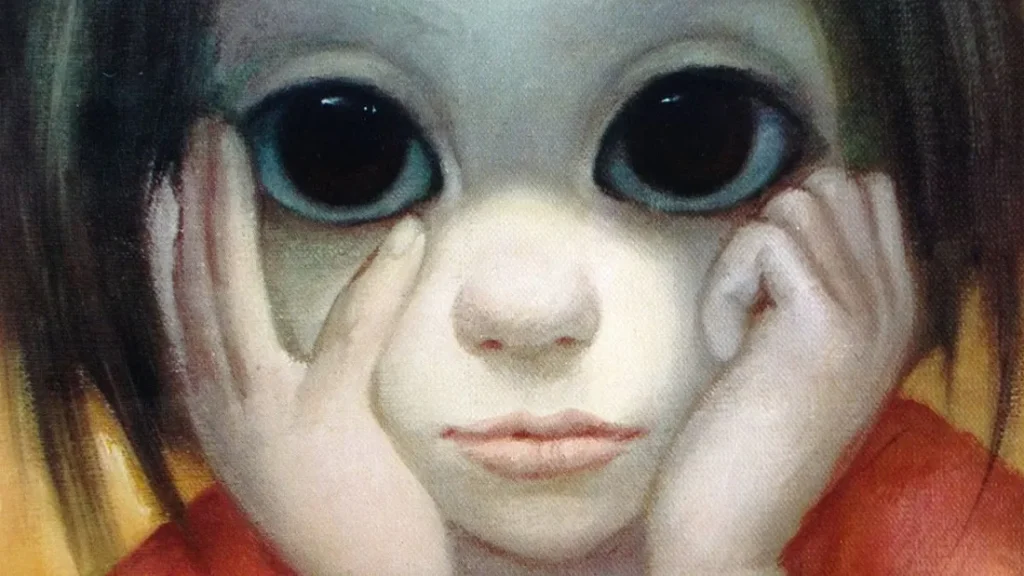 a painting by Margaret Keane. to highlight the title big eyes