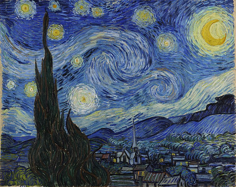Van Gogh's painting the reflect the Cinematic artistry in the movie "Loving Vincent" 