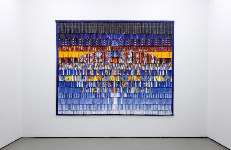 an image of the work of African Artists, Abdoulaye Konaté 